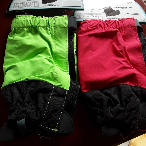 CHILDRENS SNOW GAITERS - Picture 7 of 8